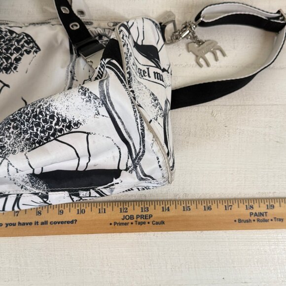 Vintage Gwen Stefani LeSportsac L.A.M.B Graphic Nylon Duffle Shoulder Bag Y2K - Picture 11 of 13